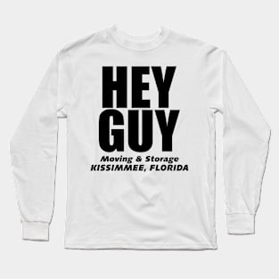 Drew Gooden Merch Hey Guy Moving and Storage Long Sleeve T-Shirt